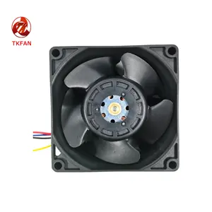 Yüksek hızlı fan 80X80X38MM 8038 12v 24V DC fan aksesuarları mutfak egzoz fanı