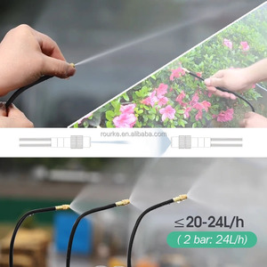 Kit de Pulverización Universal Flexible de 30M-5M, Manguera de 8mm, Sistema de Nebulización para Patio, Jardín, Plantas, Riego y Refrigeración - Product Image 6