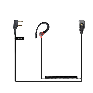 <span class=keywords><strong>C</strong></span>字型ソフトイヤーフック、PTTマイク付き双方向WalkieTalkieイヤホン、Baofeng Kenwood Walkie Talkiesと互換性があります - Product Image 6