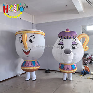 Funtoys Tea-Pot Mascot Costume Inflable Cartoon Furniture Cosplay para Halloween Christmas Performance Prop Adult <span class=keywords><strong>Parade</strong></span> - Product Image 1