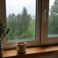Fenêtre à battant en PVC imperméable, double vitrage insonorisé, haute efficacité énergétique, dimensions personnalisées, verrouillage multipoints pour maison