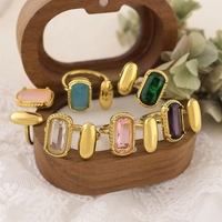 Bague Ouverte en Zircon Bowei, Style Ins Luxe Léger, Bijou Haut de Gamme Polyvalent et Inaltérable pour Femme