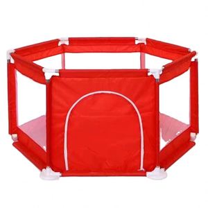 Parc pour bébé pliant hexagonal de haute qualité Différents styles Aire de jeux intérieure et extérieure pour enfants - Product Image 6