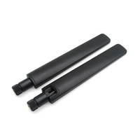 Carte réseau sans fil PCIe avec adaptateur USB, antenne verticale MIMO RP-SMA mâle, WiFi double bande 6E 2,4 GHz 5 GHz 5,8 GHz