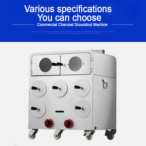 工厂制造木火加热烤架红薯玉米烘烤甘蔗烤梨5孔加热机 - Product Image 3