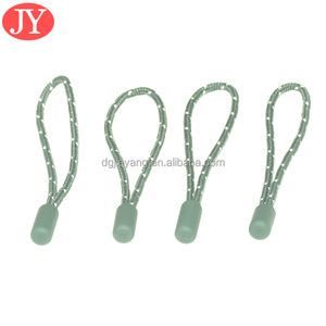 Tiradores de cremallera reflectantes Ligero Colorido Debossed Zip Tab Tags Tiradores de cordón Zip Extension Fixer para mochilas - Product Image 5