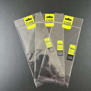 Tùy Chỉnh In Ấn Logo Nhựa OPP Túi Điện Thoại Di Động Trường Hợp Bao Bì Phù Hợp Trong Suốt Tự Dính Túi Với Treo Lỗ - Product Image 2