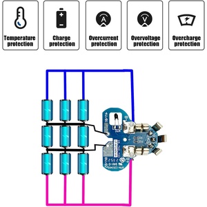Casing Plastik Baterai 18650*9 <span class=keywords><strong>M</strong></span>-12S, Papan Perlindungan Pengisian Daya PCB untuk Mil Waukes 10.8V 12V <span class=keywords><strong>M</strong></span>-12S 6.0Ah 9.0Ah - Product Image 5