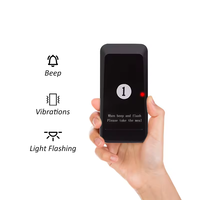 Système d'Appel Sans Fil pour Hôpitaux avec Impression de Logo Gratuite, Modèle F106, Portée de 1000m, Mini Pager Intelligent Tactile