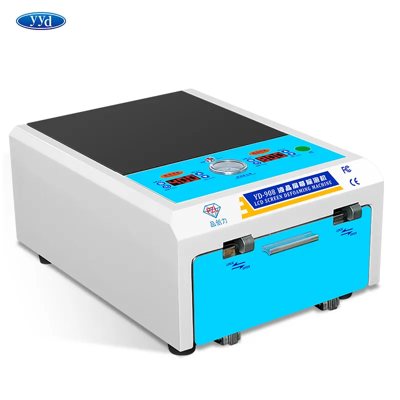 YYD customized defoaming machine Built In Air Compressor For Mobile Phone LCD Display Replace Repair OCA Glass Bubble Removal
