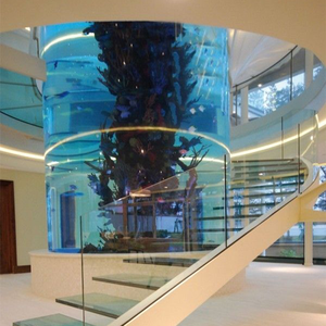 Hoge Grote <span class=keywords><strong>Aquarium</strong></span> Voor Shark Vis Zoutwater Zoetwater, Grote Unieke Aangepaste Acryl Tank Voor Vis @ - Product Image 6