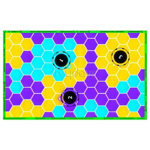 Personalizado Parque de Atracciones Interior Activar Desafío Juego Ar Mr Piso Interactivo Proyección Parachoques Coches para Niños - Product Image 6