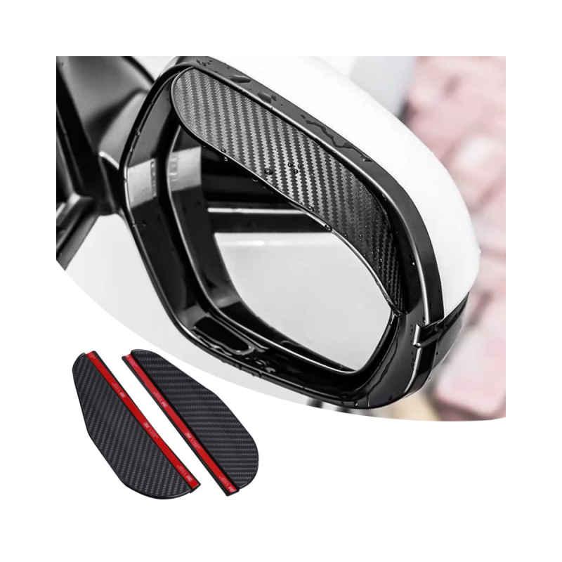 Козырек бокового зеркала от дождя, однородный чехол для боковых зеркал автомобиля, дождевой козырек для бровей //