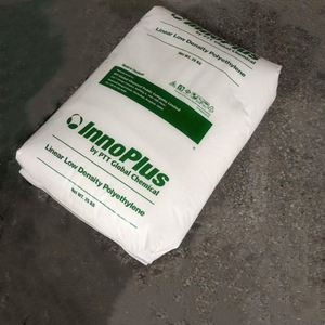 LLDPE Granulés Film de qualité Film haute brillance Prix d'usine LLDPE LL7420D Granulés de PE-BD vierges en polyéthylène basse densité linéaire - Product Image 1