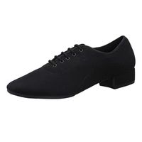 Zapatos de Baile Moderno para Hombre con Parte Superior de Tela Oxford Cómoda, Zapatos de Tango y Flamenco