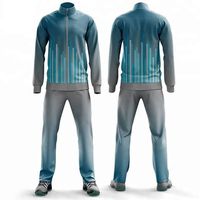 Nouvelle Collection Hiver 2025-2026 : Ensemble de Vestes de Football Unisexe Entièrement Zippées, Haute Qualité, Respirantes, Sublimation, Style Vintage Uni