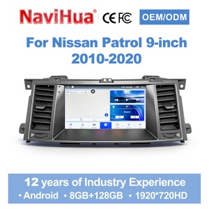 Navihua New 9 Inch OEM Screen Android Car Radio Multimedia Carplay Stereo for Nissan Armada Patrol Y62 / Infiniti QX80 2010 2020 - Product Image 1