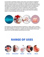 Máquina de Terapia de Ultrasonido Carevo de 1MHz y 25W con Pantalla LCD, Dispositivo Profesional de Fisioterapia para Alivio del Dolor Corporal, Tensión Muscular y Calambres