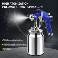 Pistola de Pulverización de Aire de Alta Calidad ZT4001, Boquilla de 2.0 mm, Herramienta Neumática para Pintar Automóviles, Máquina de Pintura en Aerosol, Aerógrafo de Atomización