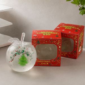 Balle anti-stress souple Apple Noël 2026, jouet sensoriel à rebond lent pour enfants, cadeau de Noël - Product Image 4