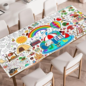 Juegos de colorear, actividades de verano, <span class=keywords><strong>manualidades</strong></span>, páginas de póster, pancarta, cubierta de mesa, recuerdos de fiesta <span class=keywords><strong>para</strong></span> la interacción familiar y infantil - Product Image 1