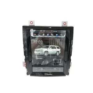 2021 Newest For 2007-2014 Cadillac Escalade Car video player Vertical 10.4 Inch Touch Screen Android Car DVD Player