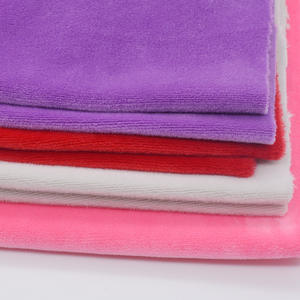 Textile bon marché couleur unie, cristal Super doux <span class=keywords><strong>velours</strong></span> couleur bleue 100 Polyester polaire cristal Minky peluche <span class=keywords><strong>tissu</strong></span> pour oreiller/ - Product Image 5