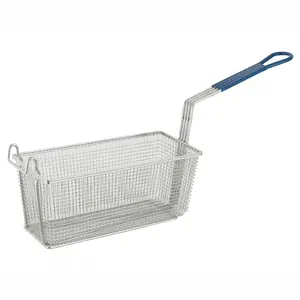 Mesh Fryer Basket Commercial Iron Frying Basket French Fries Wire Mesh Deep Fry Basket