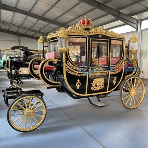 Chariot Électrique Royal Personnalisé pour Extérieur, Traitement Préférentiel Usine, Chariot Utilitaire Sans Chevaux - Product Image 1