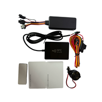 Traceur GPS GSM LTE 4G + 2G J16 9-90V pour voiture et camion avec coupure d'alimentation, sirène NFC et RFID