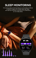 Reloj Inteligente VALDUS 2025 VS41 PRO 1ATM Resistente al Agua, Pantalla AMOLED Grande de 1.43 Pulgadas, 280mAh, Llamadas por BT, Reloj Deportivo para Mujer