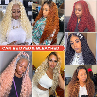 Perruques Lace Front en Cheveux Humains Péruviens Ondulés Profonds, Perruques Frontales HD Bouclées, Perruques Complètes en Cheveux Humains pour Femmes Noires – Prix Abordables
