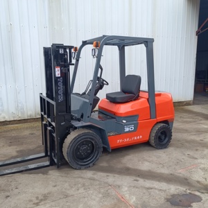 Origineel gebruikte Toyota ZN 30 diesel vorkheftruck, <span class=keywords><strong>3</strong></span> meter hefhoogte, <span class=keywords><strong>3</strong></span> <span class=keywords><strong>ton</strong></span> gewicht - Product Image 1