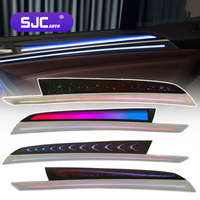 SJC pour BMW X5 E70 2008-2013, éclairage ambiant intérieur de voiture LED 12V de haute qualité, symphonie de ciel étoilé dynamique à 64 couleurs