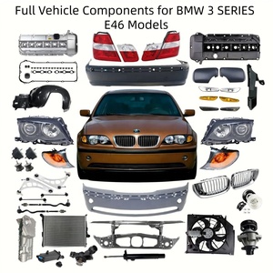 Parachoques Trasero para BMW E46, Placa de Parachoques M3 M Tech Coupe CSL GTR Mtech 2 Sport <span class=keywords><strong>CLS</strong></span>, Parachoques Delantero y Trasero para 4 Puertas 2000-2004 - Product Image 1