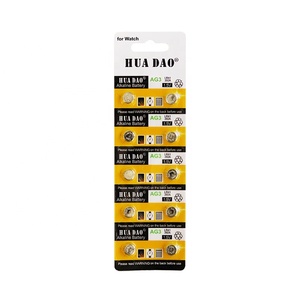 Cuanen นาฬิกาอัลคาไลน์ LR192 LG41 AG3 192 1.5V L736 <span class=keywords><strong>LR736</strong></span> 35mAh แบตเตอรี่เซลล์กระดุม - Product Image 4