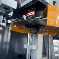 Máquina de Limpieza de Esquinas de Ventanas de PVC UPVC, Controlada por PLC CNC, con Certificación CE, Marca Glorious Machinery, 380V/220V