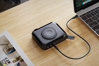 Produits tendance 2025 PD 65W haute capacité intégré câble 2-en-1 charge rapide chargeur Portable batterie externe pour ordinateur portable