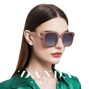 Danda Sunglasses Women Polarized UV400 <b>Large</b> <b>Frame</b> Fashionable For Travel Driving Party - Product Image 4