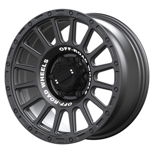 Off Road ruote forgiate in lega di alluminio profondo grigio finitura raggi radianti Design ad alta resistenza durevole per SUV camion <span class=keywords><strong>jeep</strong></span> - Product Image 1