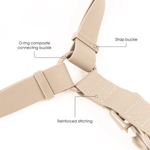<span class=keywords><strong>Harnais</strong></span> <span class=keywords><strong>pour</strong></span> chien en PVC imperméable, réglable et confortable, avec plusieurs boucles de connexion, sangle de poitrine facile à enlever - Product Image 3
