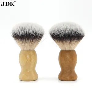 Bamboo Wood Handle Synthetic Shave Brush Men Grooming Product Tool Shaving Brush for Wet Shaving