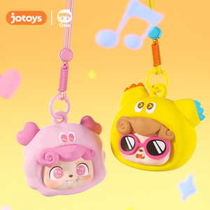 Auténtico JOTOYS Q. KID Monstruos emocionales Bolsas para auriculares Caja ciega Juguete de moda Diseño aleatorio Acción Anime Lindo bebé Regalo de cumpleaños - Product Image 4
