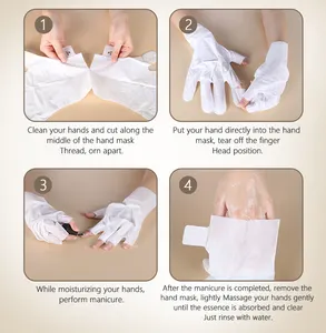 Manicure Disposable Moisturizing Nail Care Hand Mask Glove