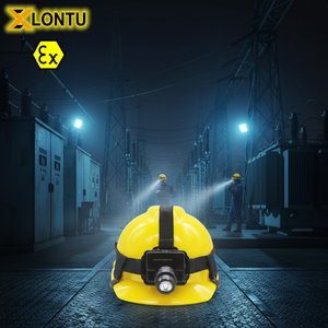 <span class=keywords><strong>Lampe</strong></span> <span class=keywords><strong>frontale</strong></span> LED antidéflagrante certifiée <span class=keywords><strong>ATEX</strong></span> Lontu, étanche IP66, <span class=keywords><strong>lampe</strong></span> pour mineurs, rechargeable 18650, 3 modes d'éclairage - Product Image 6