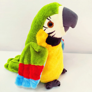 ตุ๊กตาพูดได้บันทึกเสียงเพลงได้ พร้อมปีกกระพือ |   ของเล่นนกไฟฟ้าพูดได้สำหรับเด็ก - Product Image 6
