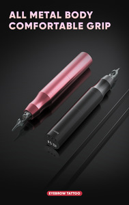 Microblading PMU <b>Kit</b> for Beginners <b>Electric</b> Eyebrow Lip Eyeliner Machine with Practice Set - Product Image 5