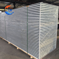 Panneau sandwich isolant en XPS, EPS, PU, laine de roche, résistant aux intempéries, 100 mm, tôles de toiture ondulées, vente en gros d'usine