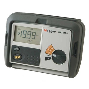 Meilleures ventes : Testeur de résistance de terre à 4 pôles Megger DET4TD2 britannique, instrument d'essai du sol importé, mesure et nouveau modèle DET4TD2 - Product Image 1