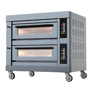 فرن بيتزا تجاري على سطح مخبز كهربائي للاستخدام في المخابز معدات مخابز للمطاعم والفنادق - Product Image 3